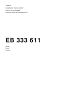 Gaggenau EB 333 611 Installation guide