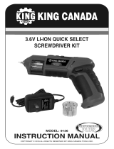 King Canada 9136 User manual