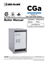 Weil Mclain CGa Gas Boiler Series 3 User manual