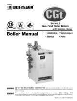 Weil-McLain CGt Gas Boiler User manual