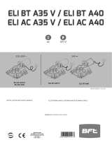 BFT ELI AC A40 User manual