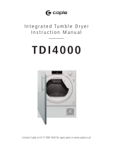 Caple TDi4000 User manual