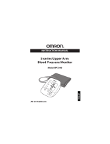 Omron 5 Series Upper Arm Blood Pressure Monitor BP7250 User manual