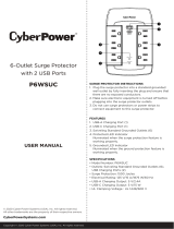 CyberPower P6WSUC User manual