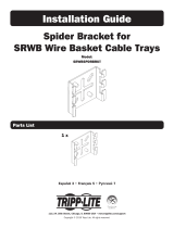Tripp Lite SRWBSPDRBRKT Installation guide