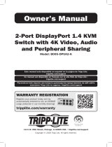 Tripp Lite Owner's Manual B005-DPUA2-K Owner's manual