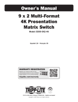 Tripp Lite B300-9X2-4K Owner's manual