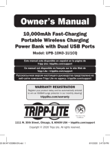 Tripp Lite UPB-10K0-1U1CQ Owner's manual