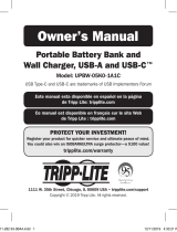 Tripp Lite UPBW-05K0-1A1C Owner's manual