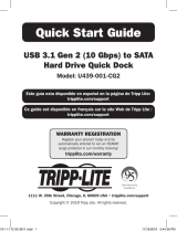 Tripp Lite U439-001-CG2 Quick start guide