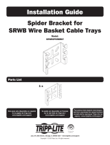 Tripp Lite SRWB Wire Basket Cable Trays Owner's manual