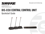 Shure DIS-CCU Quick start guide