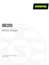 Shure SBC203 User manual