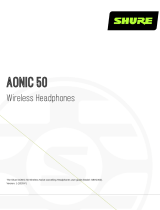 Shure AONIC 50 Wireless Headphone User manual