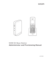 Snom M200 User manual