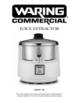 Waring Commercial 6001C User manual