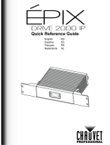 Chauvet Professional EPIX DRIVE 2000 IP Reference guide