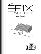 Chauvet Professional EPIX DRIVE 2000 IP User manual