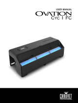 Chauvet Professional Ovation CYC 1 FC User manual