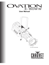 Chauvet Ovation E-160WW User manual
