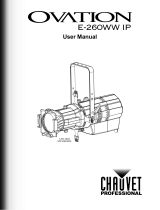 Chauvet Professional Ovation E-260WW IP User manual