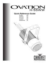 Chauvet Professional Ovation H-55WW Reference guide