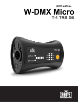 Chauvet Professional W-DMX Micro T-1 TRX G5 User manual