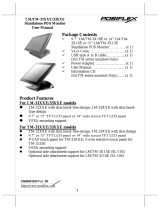 Posiflex TM-3112HDMI User manual
