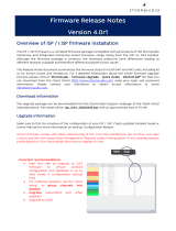 Bryston Release Notes ISP_2ISP_FW4.0r1 Owner's manual