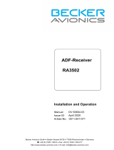 Becker ADF3500 User manual