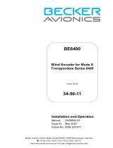 Becker BE6400 for BXP6401 User manual
