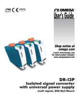 Omega DR-I3P-SIGNAL-CONVERTER Owner's manual