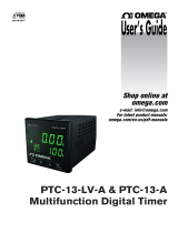 Omega PTC-13-A-SERIES Owner's manual