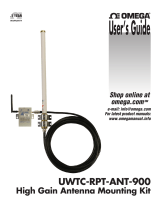 Omega UWTC-RPT-ANT-900 Owner's manual