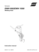 ESAB EWH 600 / EWH 1000 User manual