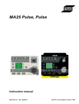 ESAB Robust Feed Pulse User manual