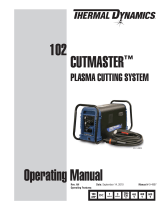 ESAB Thermal Dynamics Cutmaster 102 PLASMA CUTTING SYSTEM User manual