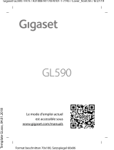 Gigaset GL590 2G User manual