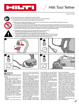 Hilti Tool tether Operating instructions