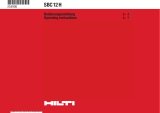 Hilti SBC 12-H Operating instructions