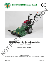 Billy Goat BC2601HHF User manual