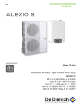 De Dietrich Reversible air/water "Split Inverter" heat pump ALEZIO S Diematic Evolution User guide