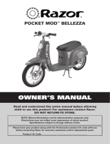 Razor Pocket Mod Owner's manual