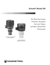 Magnetrol Echotel 355 Operating instructions