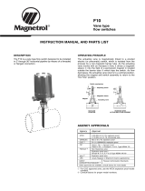 Magnetrol Model F10 Operating instructions