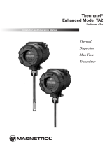 Magnetrol Thermatel TA2 HART User manual