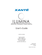 Xanté Ilumina Digital Envelope Press User guide