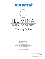 Xanté Ilumina 502 Ilumina 427 User guide