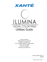 Xanté Ilumina Digital Production Press Owner's manual