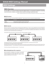 Kawai MP7SE Owner's manual